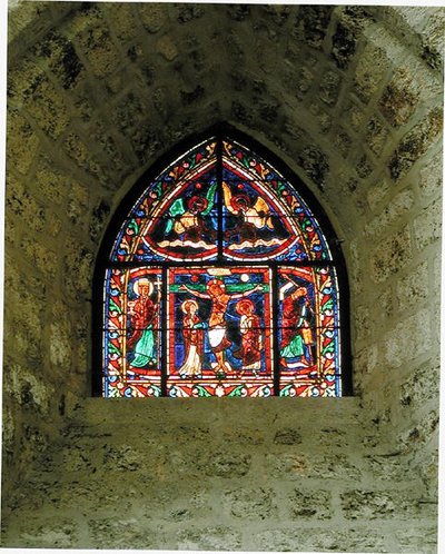 Fenêtre en lunette - French School